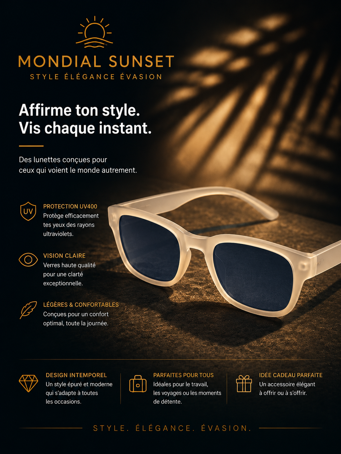 lunette de soleil sunstorm 2026