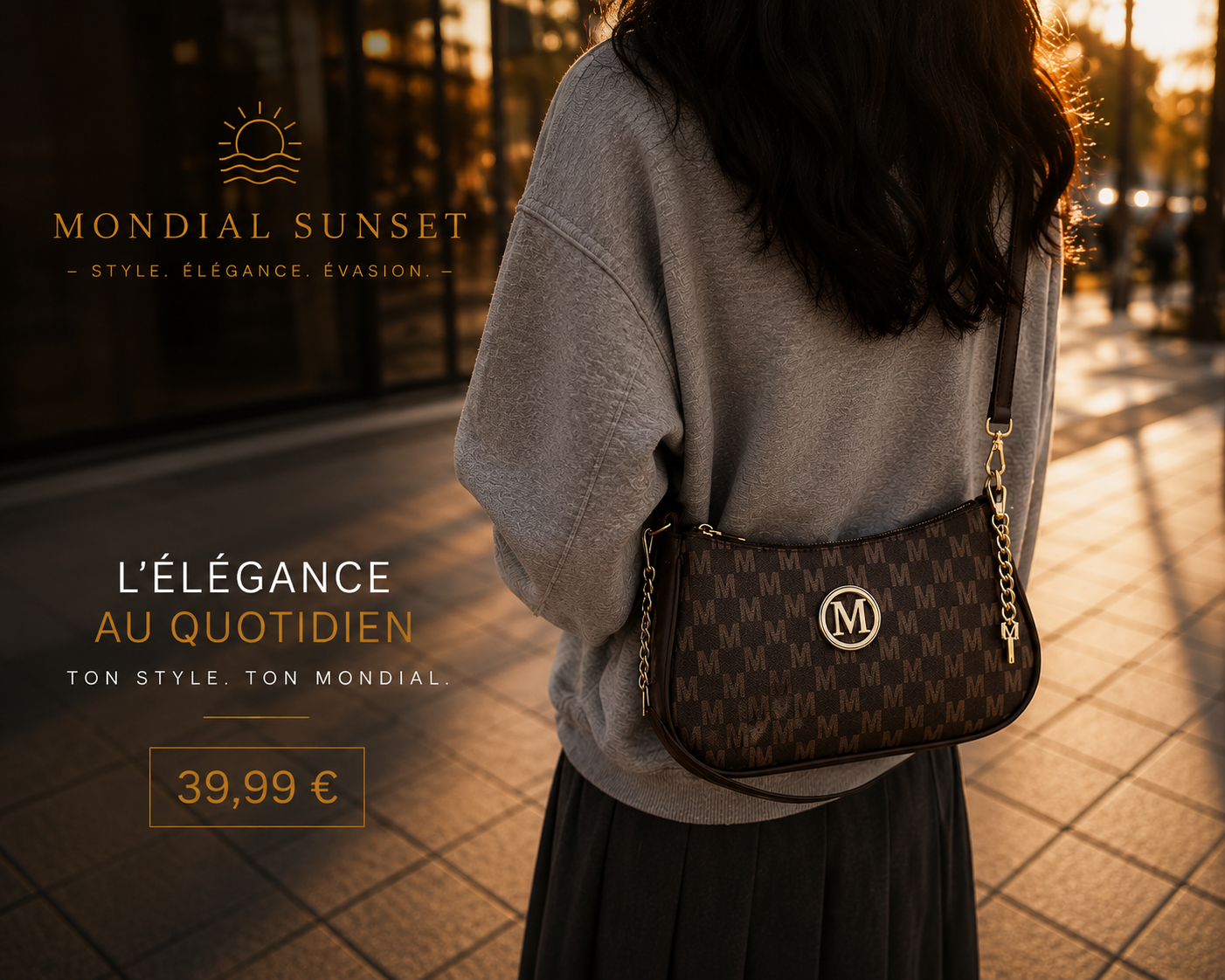 Sac a main signature Mondial SUNSET 2026