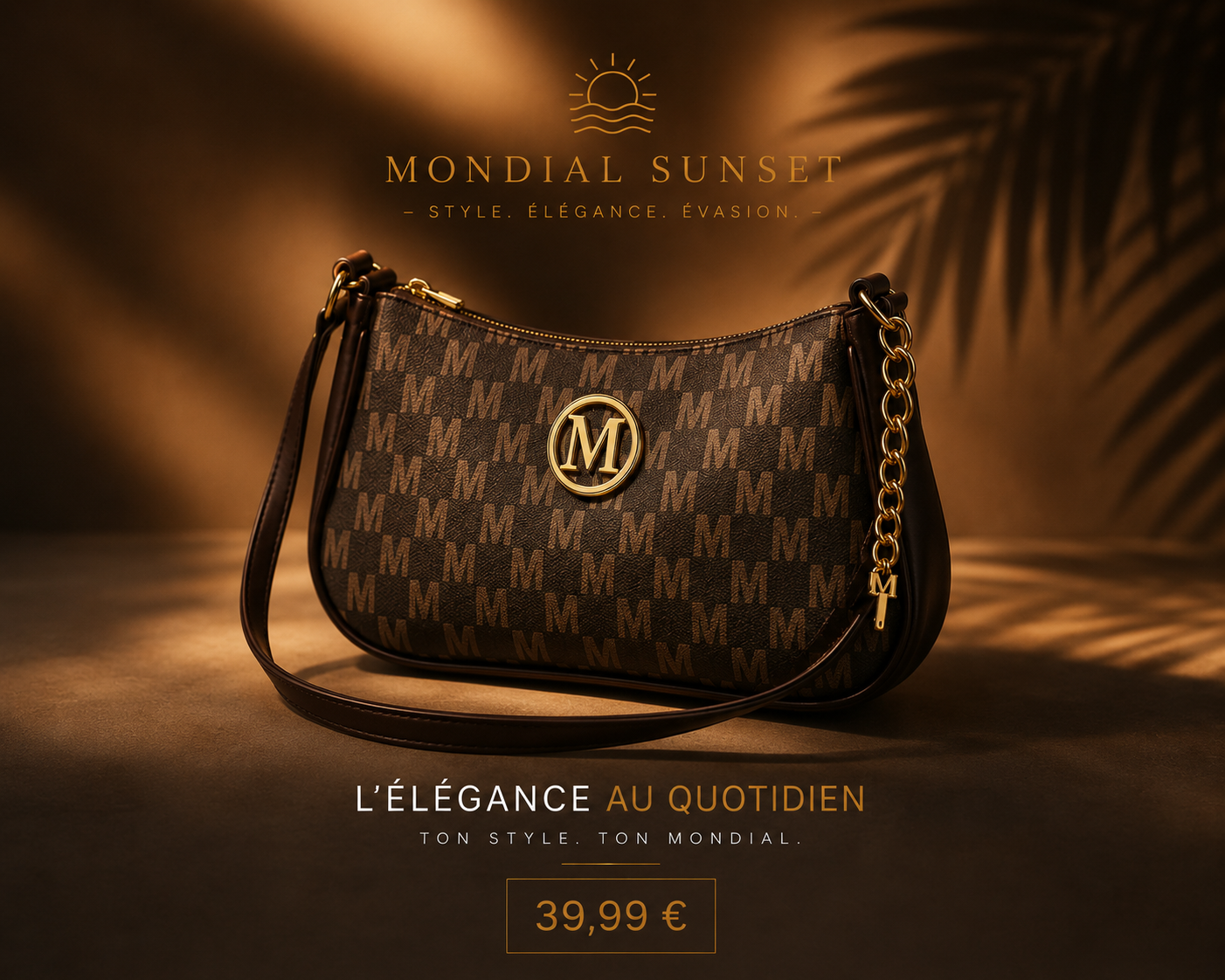 Sac a main signature Mondial SUNSET 2026
