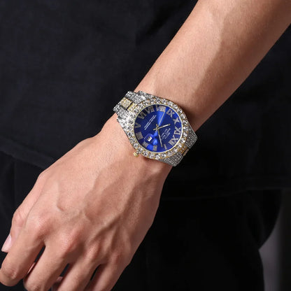 Precise quartz movement, stainless steel, elegance & diamond