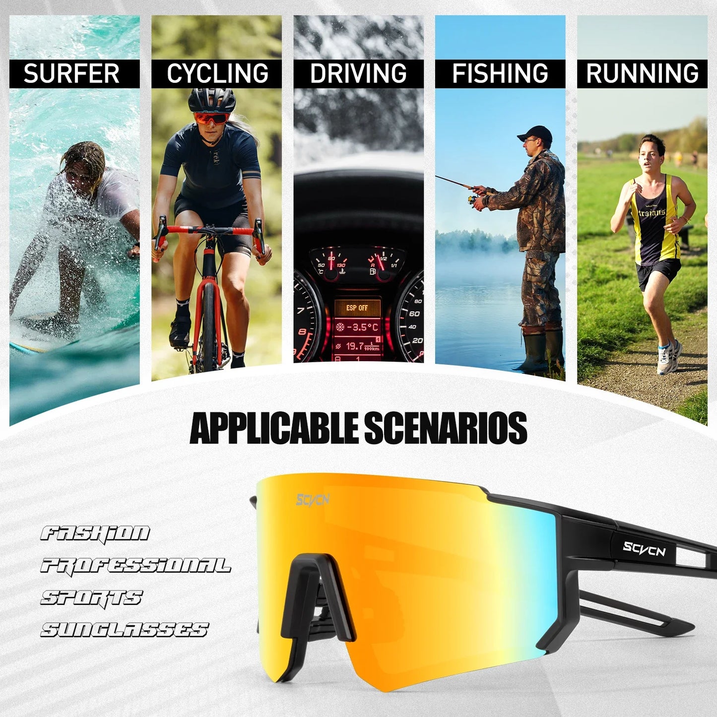 Mondial Sunset-Vision Sport & Audace Sunglasses!!
