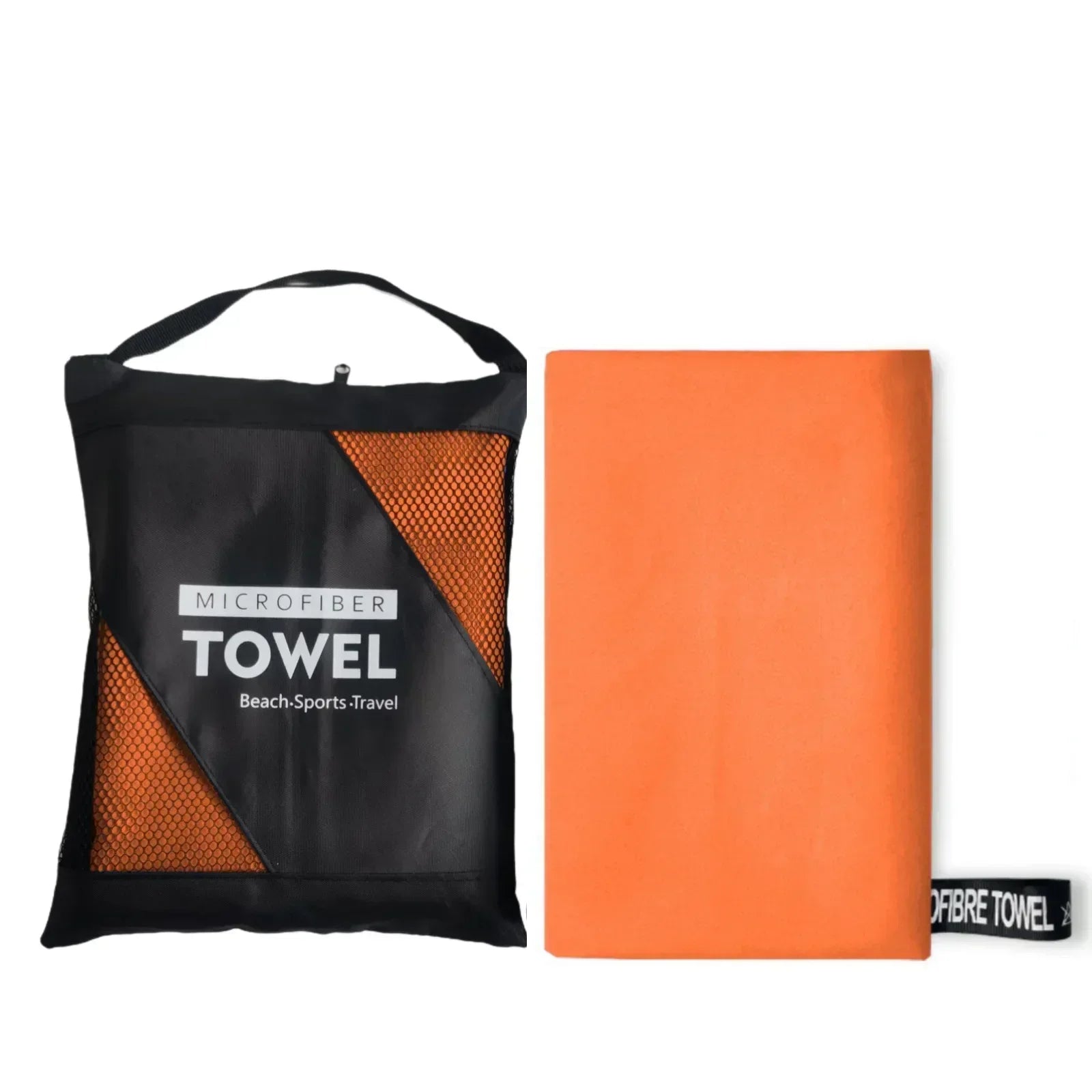 Serviette en microfibre à séchage rapide – Ultra absorbante, compacte et résistante au sable pour salle de sport, plage, voyage et natation, serviette de sport légère