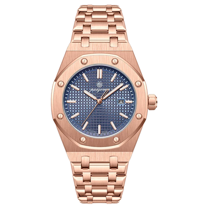 PAAZOMU Men's Wristwatches, Quartz, Luxury Brand, Business, Luminous, Waterproof, Calendar, Stainless Steel, New Collection 2026