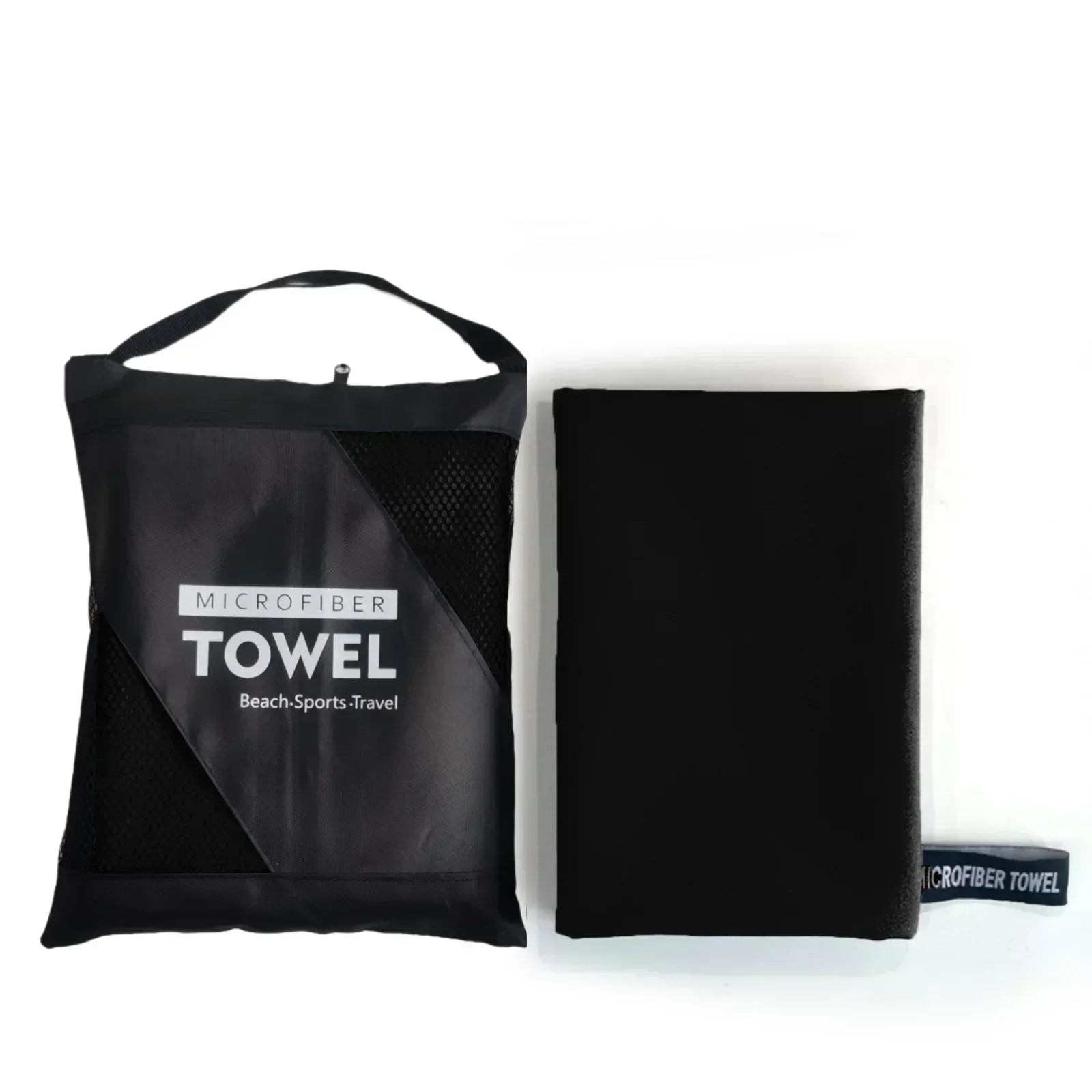 Serviette en microfibre à séchage rapide – Ultra absorbante, compacte et résistante au sable pour salle de sport, plage, voyage et natation, serviette de sport légère