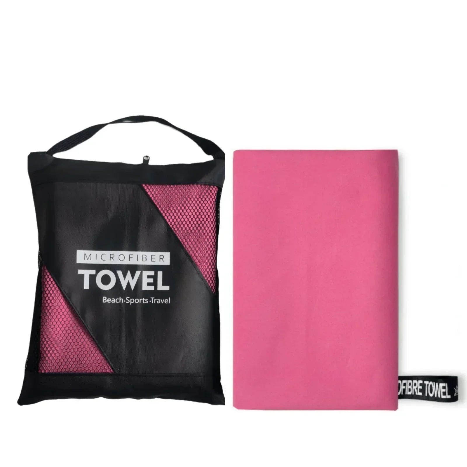 Serviette en microfibre à séchage rapide – Ultra absorbante, compacte et résistante au sable pour salle de sport, plage, voyage et natation, serviette de sport légère