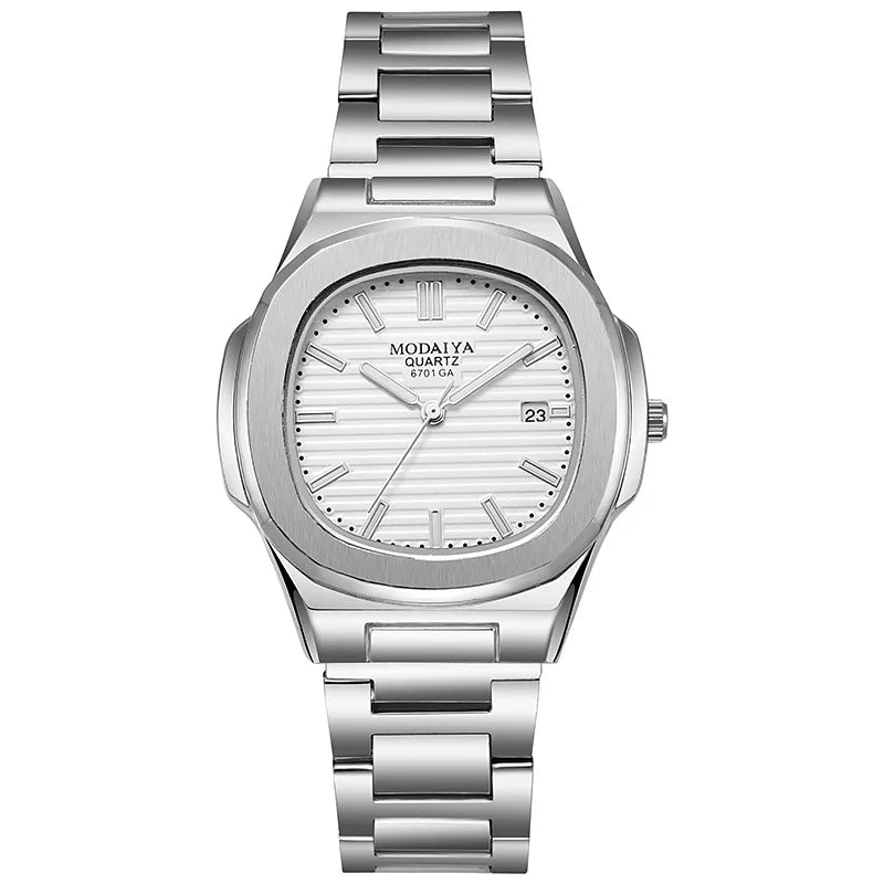 Montre Quartz Mondial sunset-acier inoxydable & Elégance