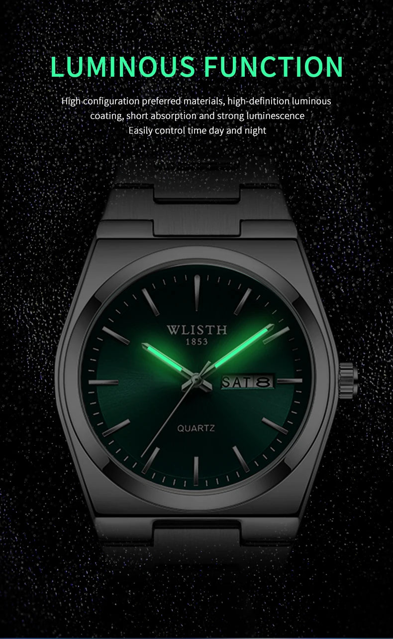 Rivera green watch Summer 2026 Waterproof