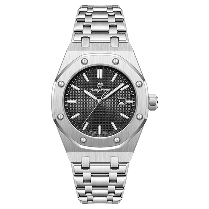 PAAZOMU Men's Wristwatches, Quartz, Luxury Brand, Business, Luminous, Waterproof, Calendar, Stainless Steel, New Collection 2026