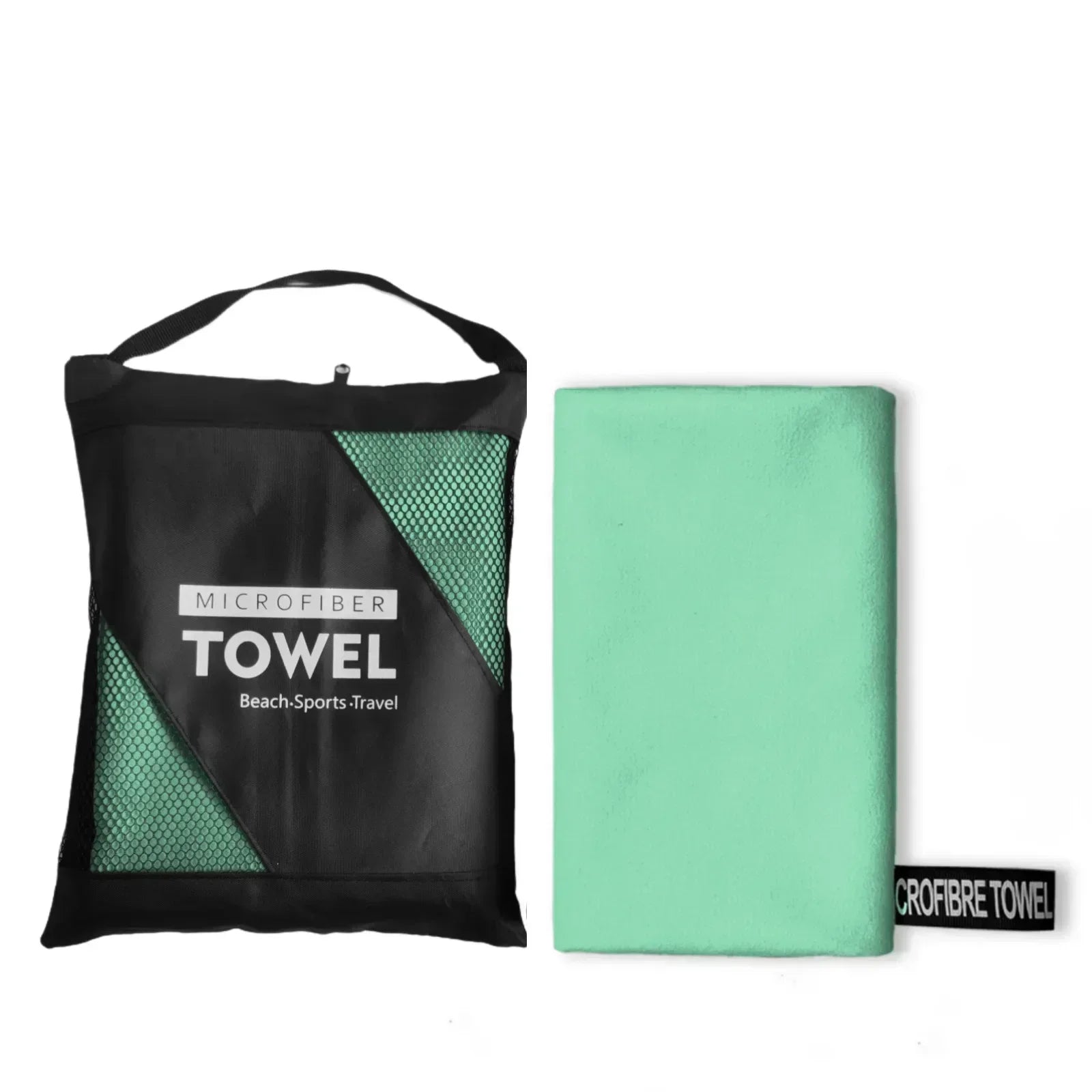 Serviette en microfibre à séchage rapide – Ultra absorbante, compacte et résistante au sable pour salle de sport, plage, voyage et natation, serviette de sport légère