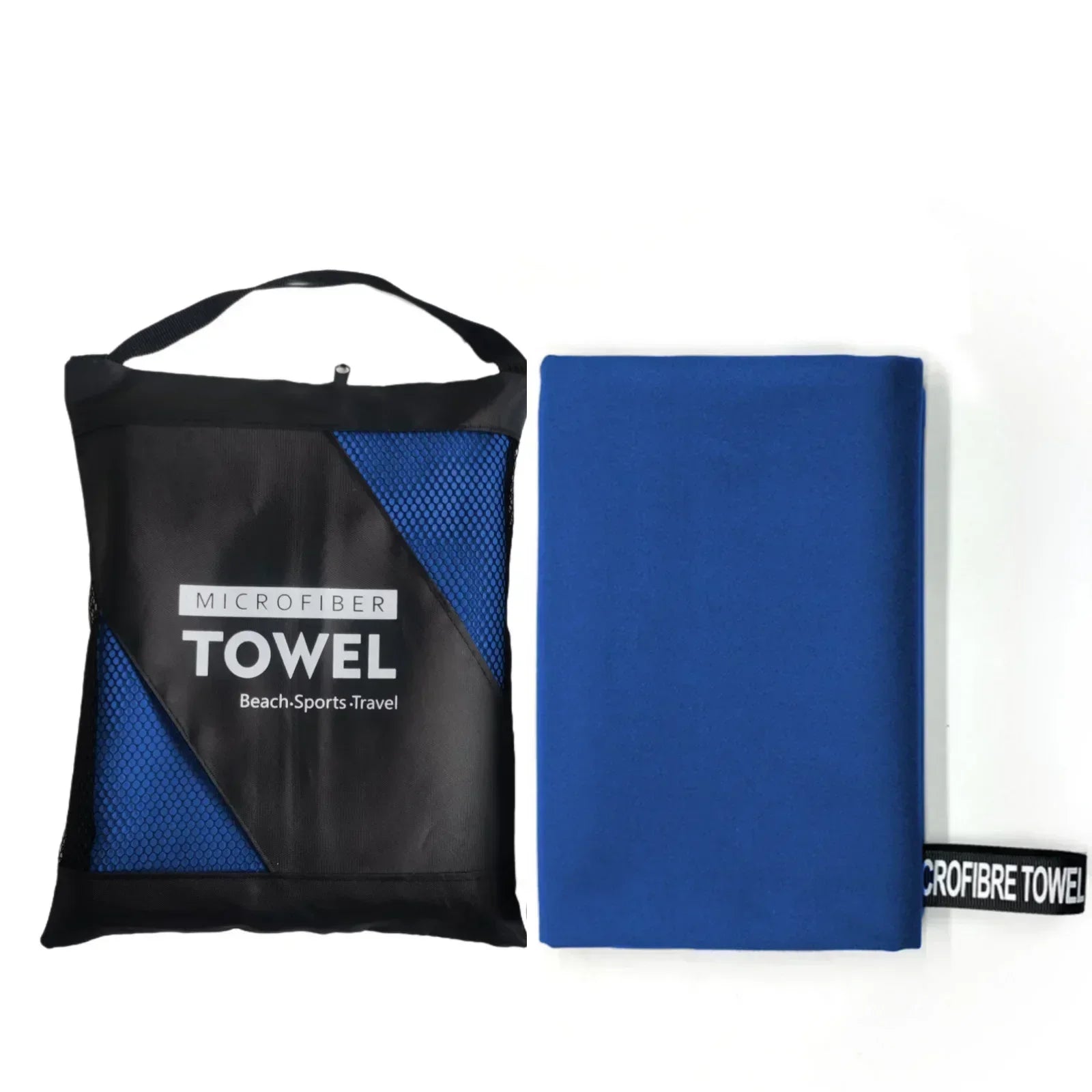 Serviette en microfibre à séchage rapide – Ultra absorbante, compacte et résistante au sable pour salle de sport, plage, voyage et natation, serviette de sport légère
