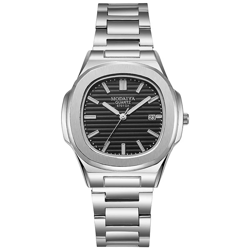 Montre Quartz Mondial sunset-acier inoxydable & Elégance