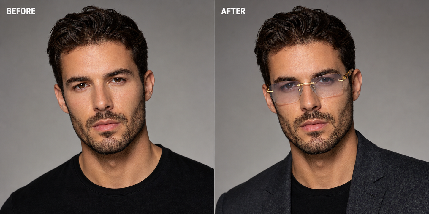 Lunettes Luxe Rétro